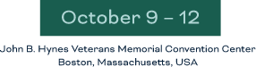 Oct. 9-12, Boston Massachusetts